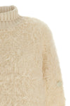 bolleta turtleneck sweater in a long-haired alpaca blend