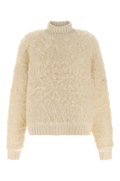 bolleta turtleneck sweater in a long-haired alpaca blend