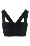 plonge bikini top - active line in quick-drying powerstretch jersey