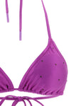 velora bikini top - quick-drying active satin jersey line