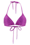 velora bikini top - quick-drying active satin jersey line