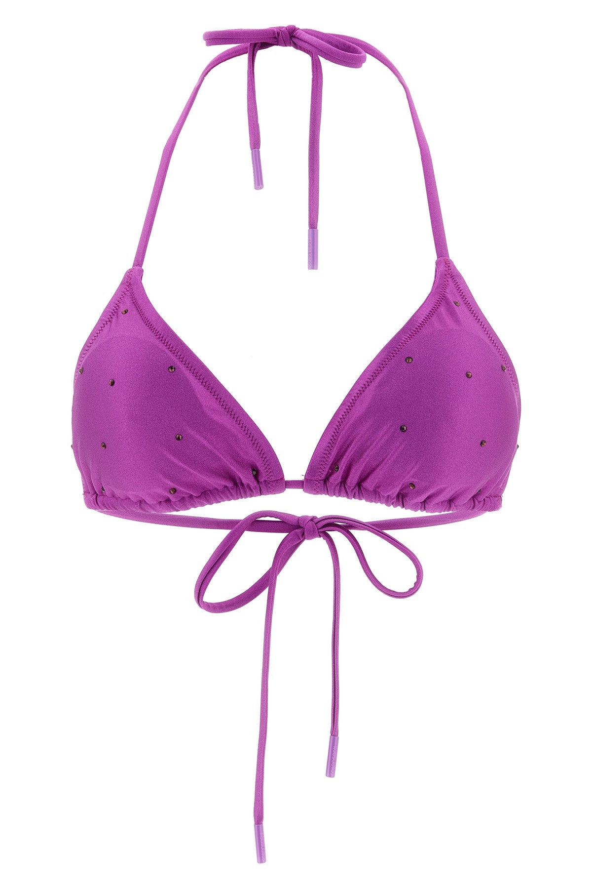 velora bikini top - quick-drying active satin jersey line