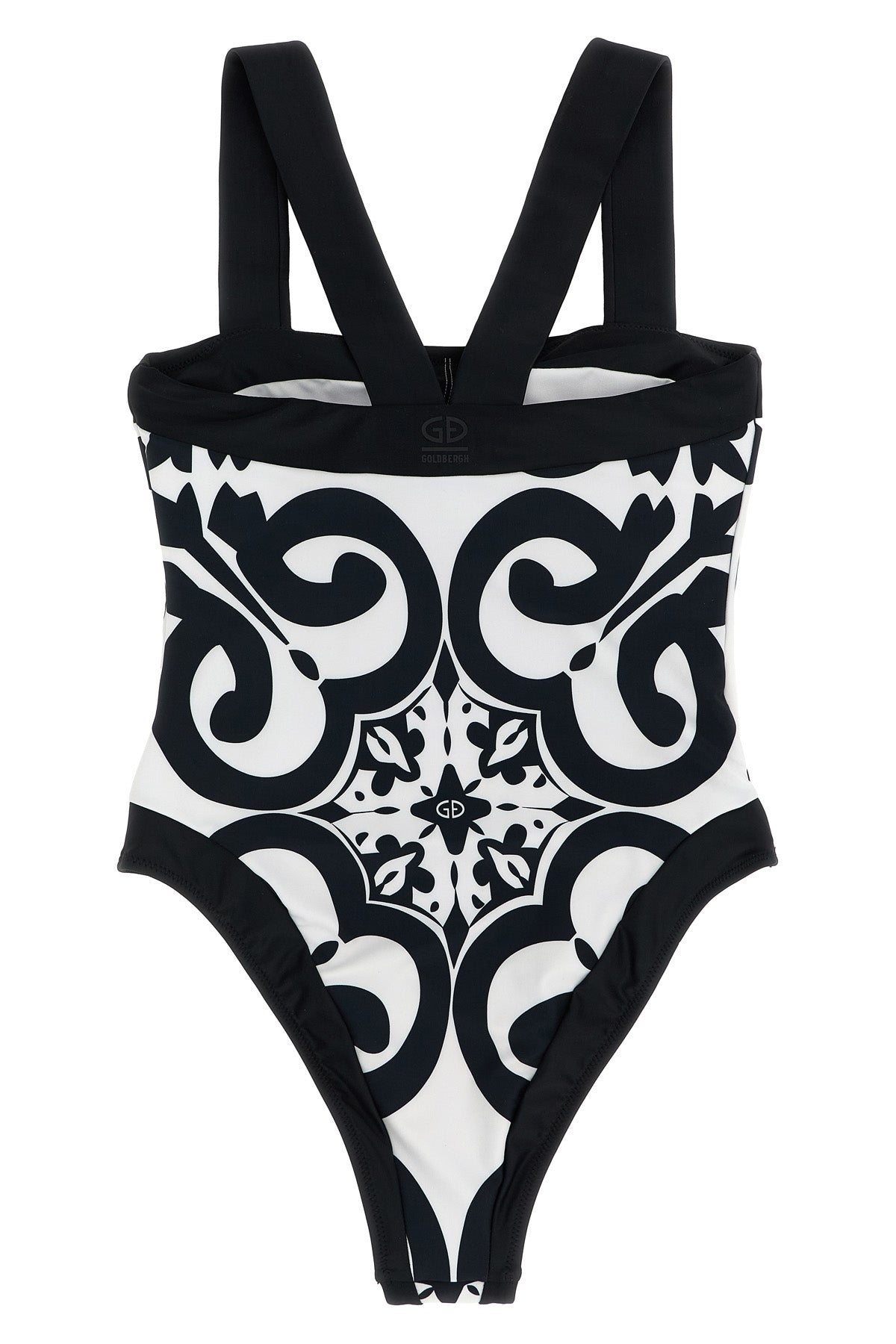 costella quick-drying powerstretch jersey one-piece swimsuit