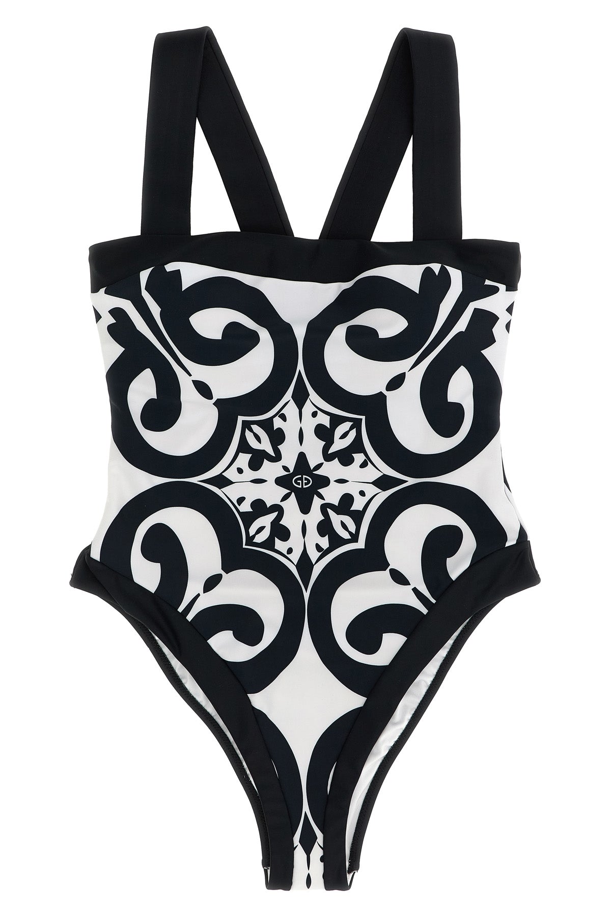 costella quick-drying powerstretch jersey one-piece swimsuit