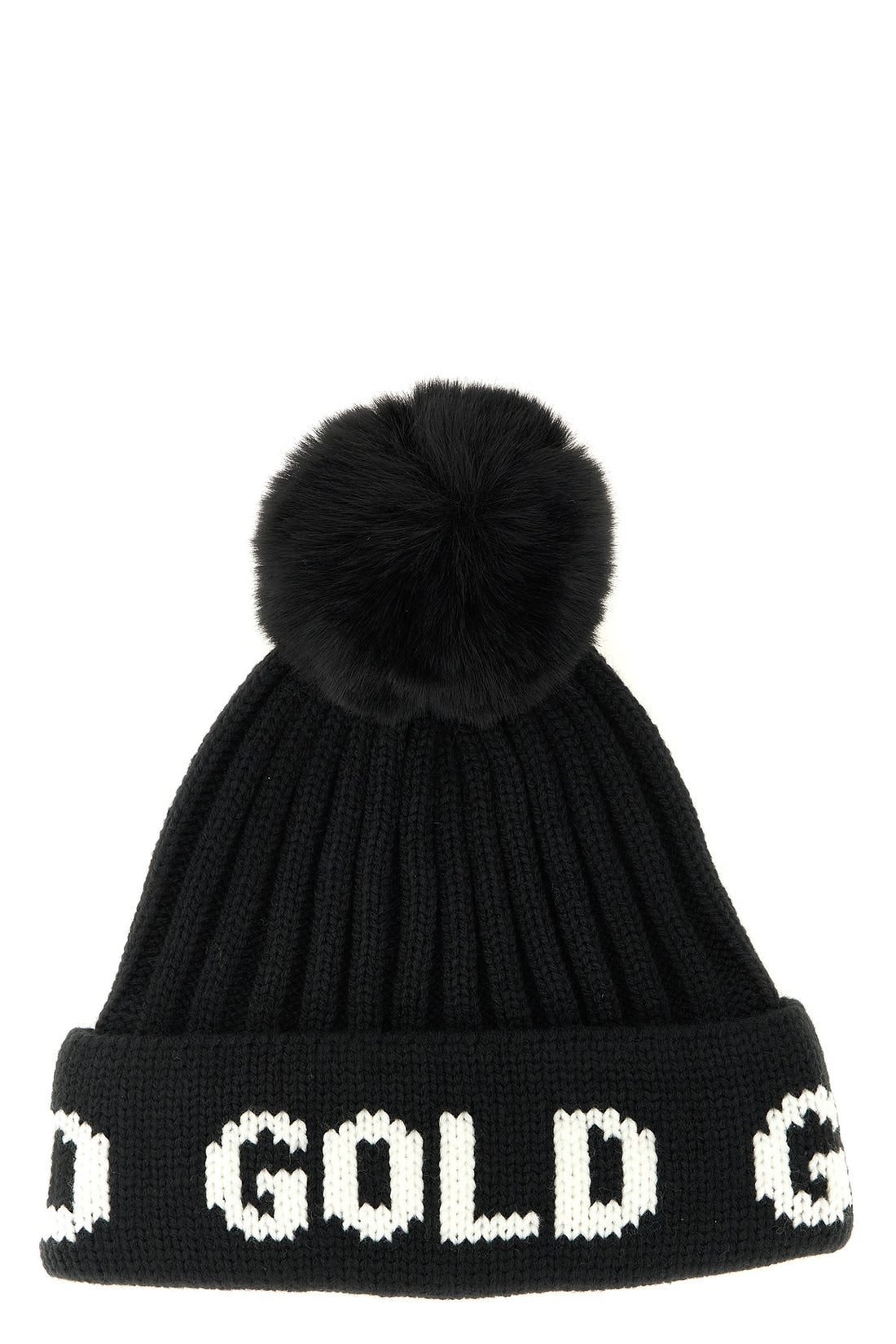 GOLDBERGH OS hodd ribbed wool blend beanie