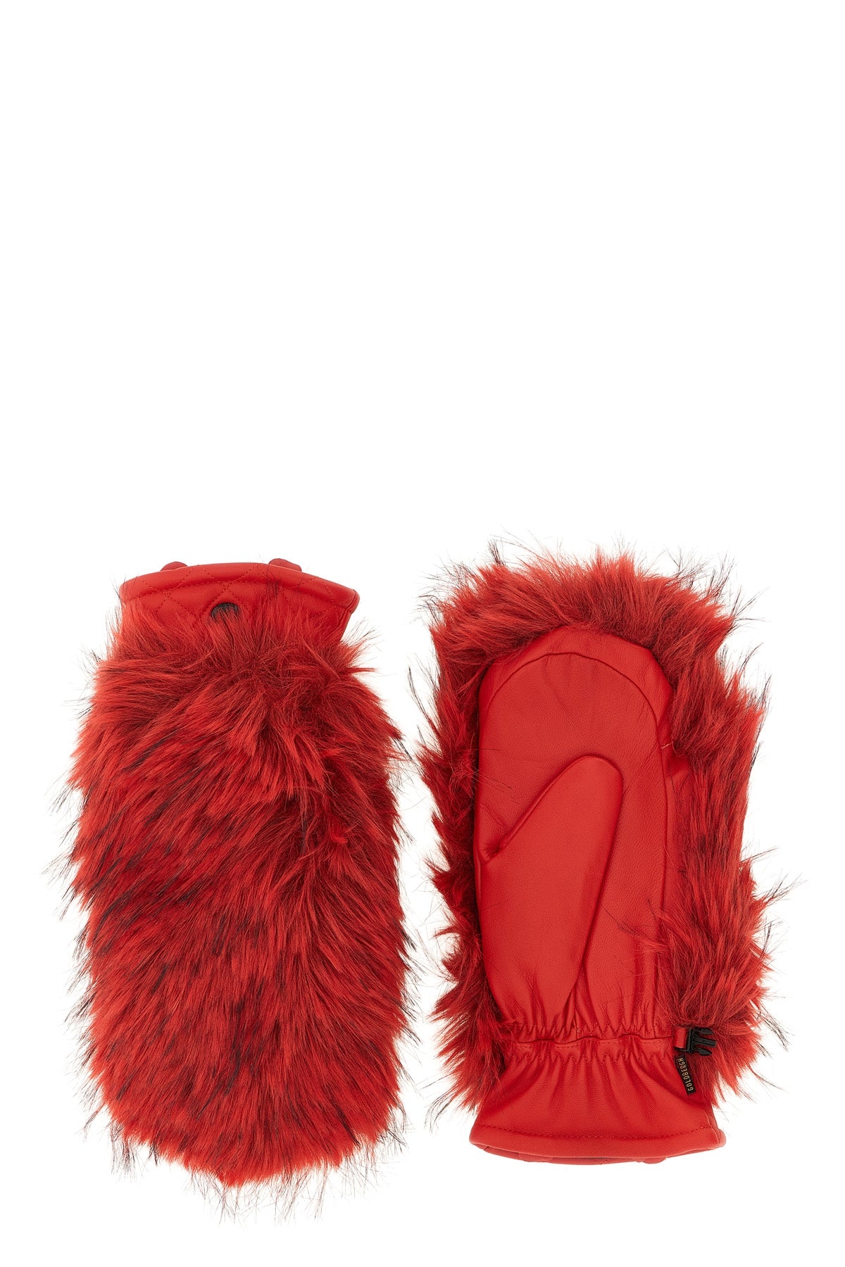 goldbergh hill mittens redefine alpine clothing through a bold contrast of tex