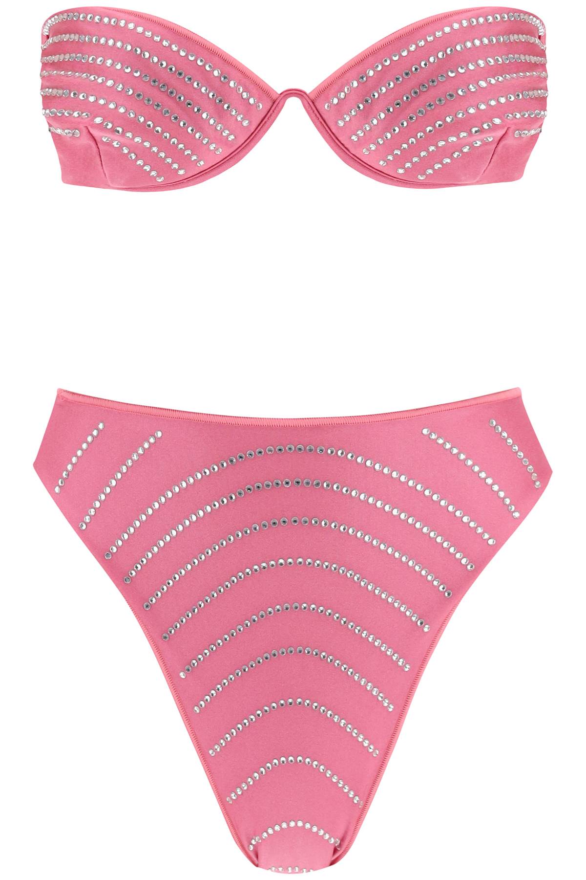 bikini set with rhinestones