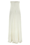 long dress in silk chiffon