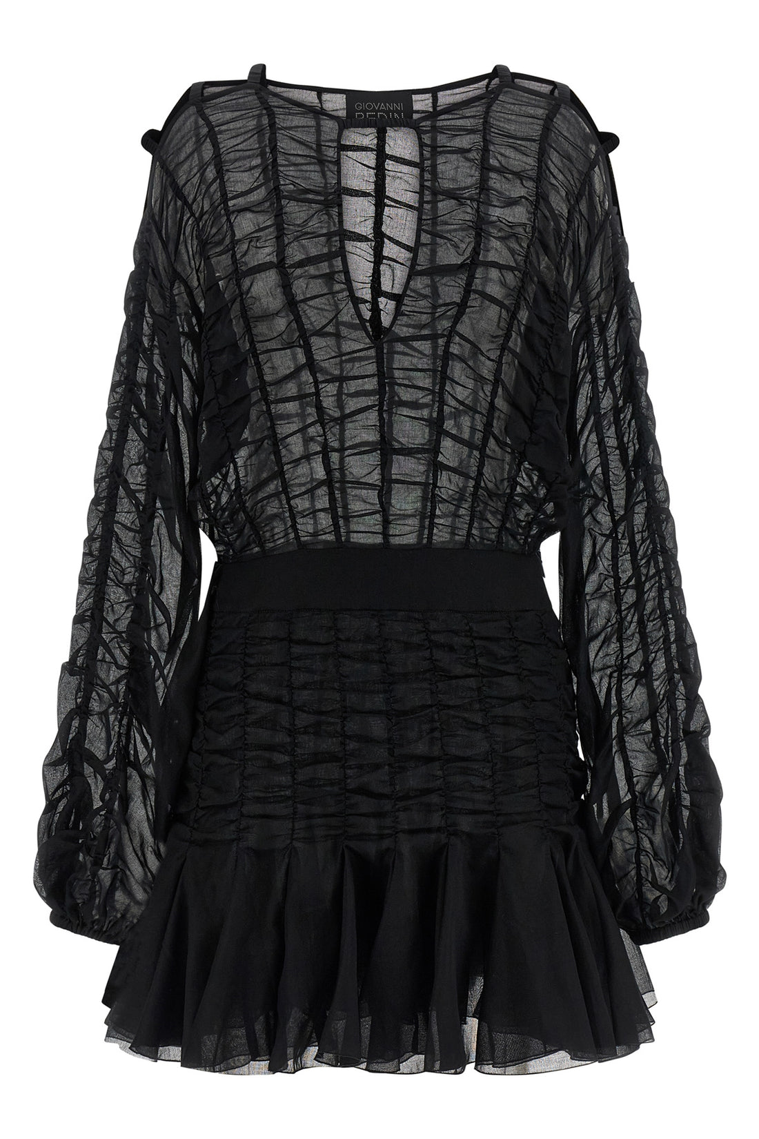 GIOVANNI BEDIN 40 light cotton mini dress