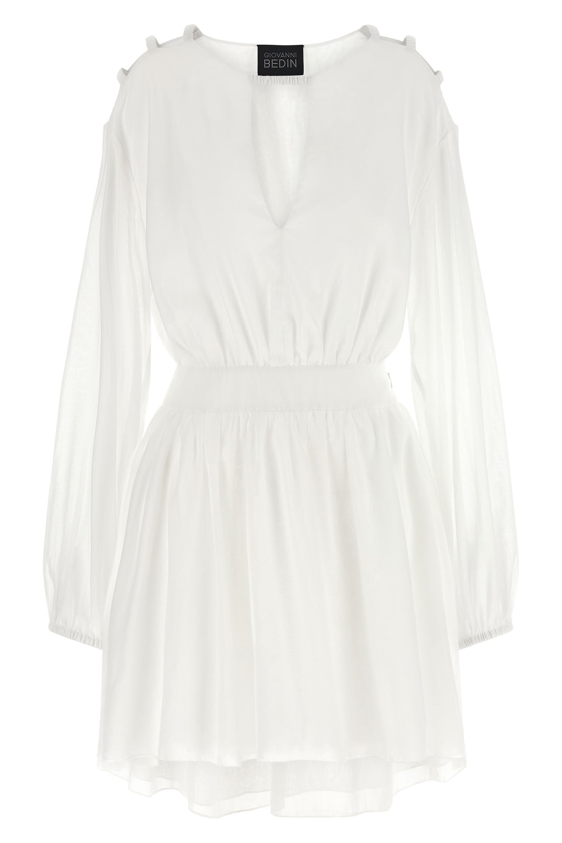GIOVANNI BEDIN 38 mini dress in light cotton muslin