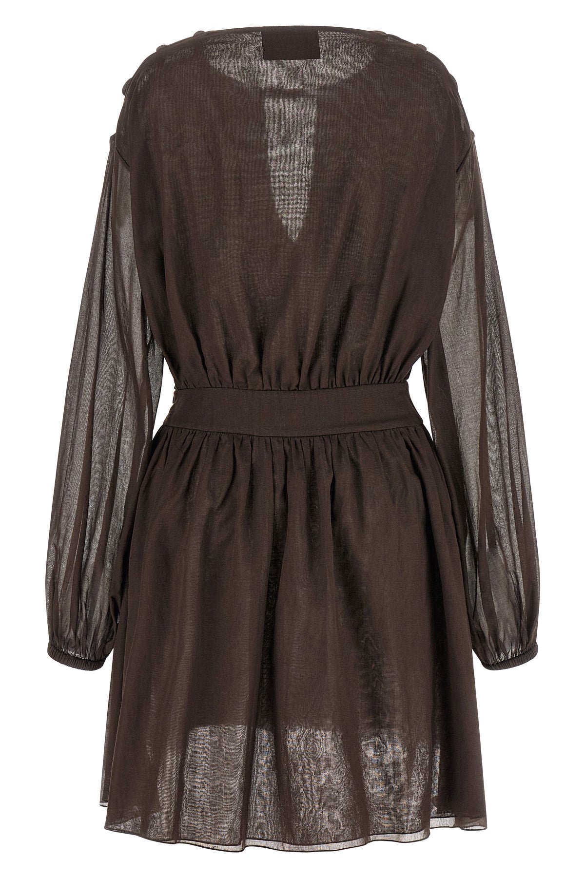 mini dress in light cotton muslin