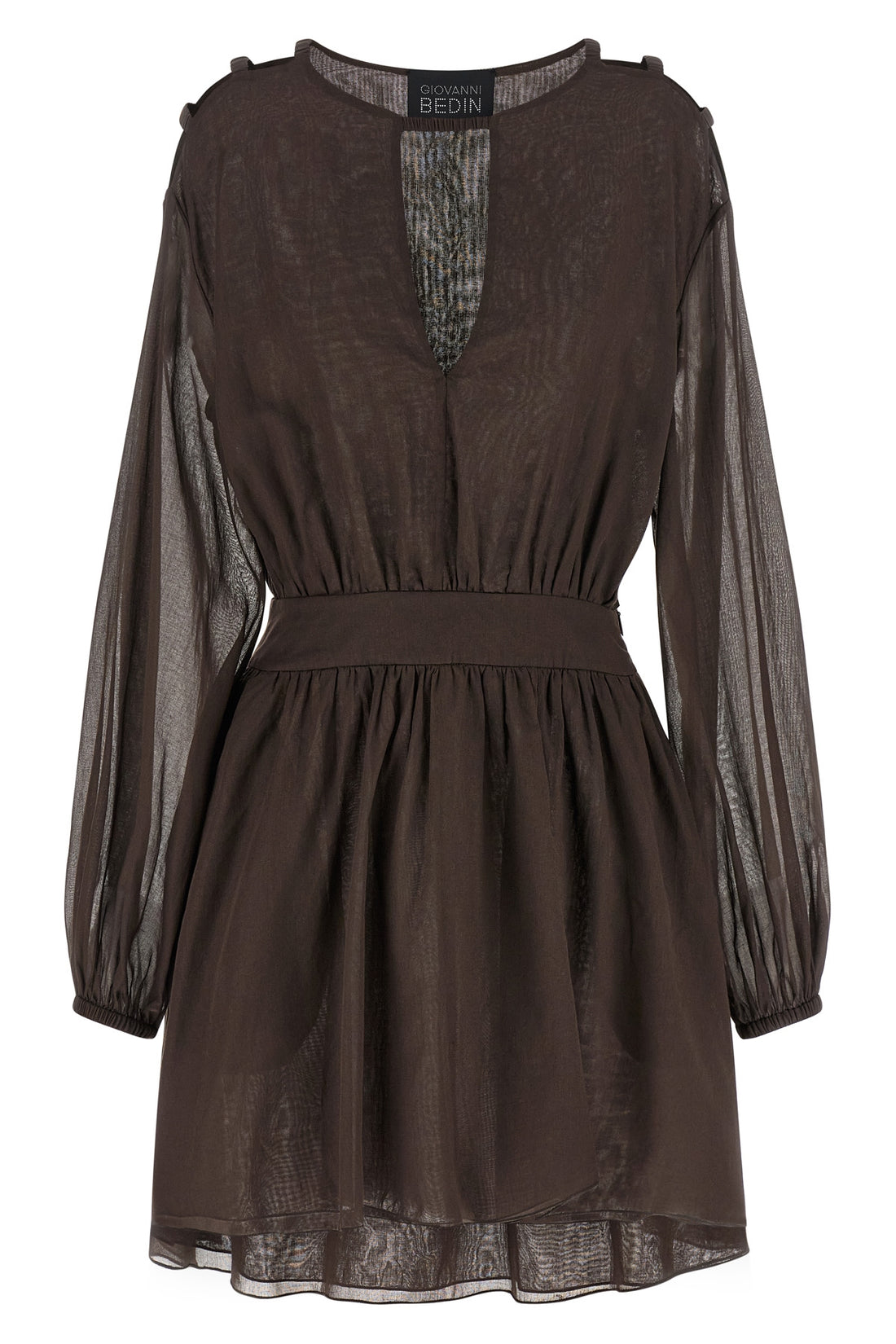 GIOVANNI BEDIN 40 mini dress in light cotton muslin