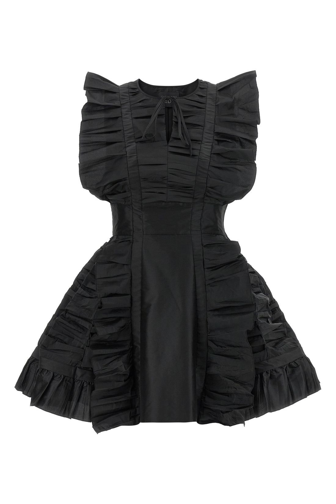 GIOVANNI BEDIN 38 giovanni bedin mini dress defines a sculptural silhouette through an elaborate s