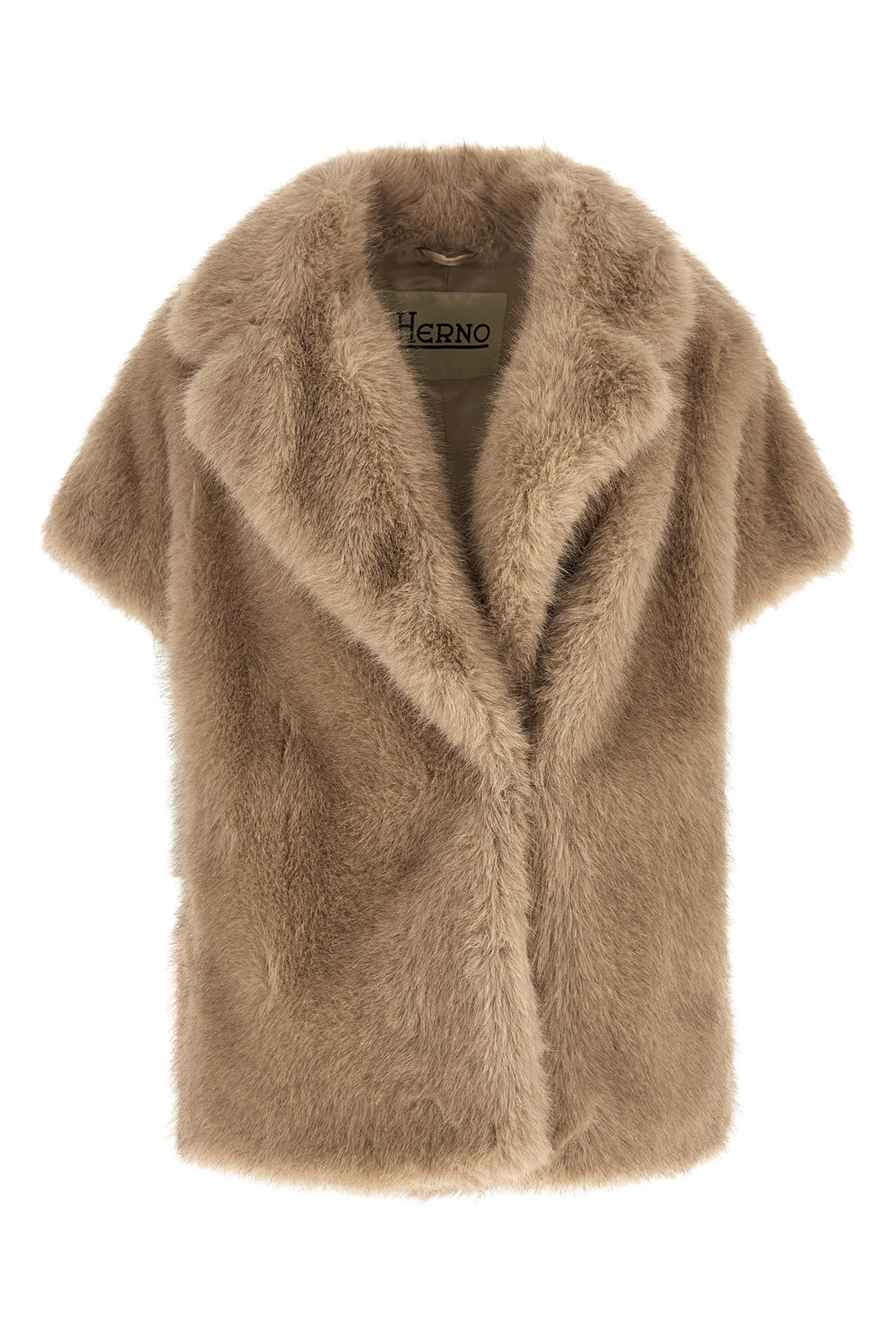 HERNO 40 the herno tocco short-sleeved coat redefines the concept of outerwear through