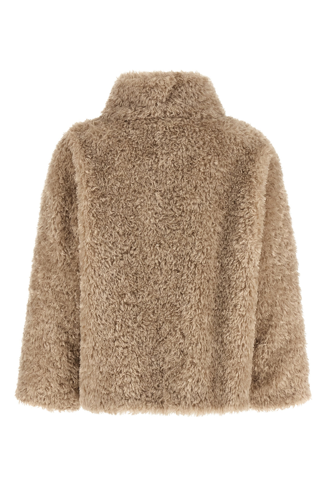 HERNO 42 the herno short coat defines a boxy silhouette through a rigorous sartorial cons