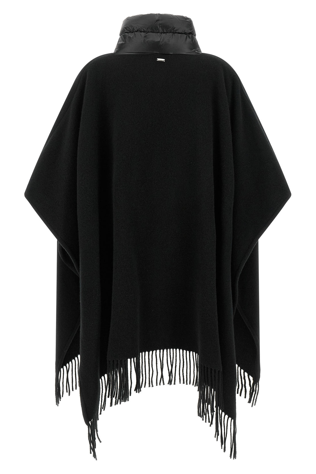 HERNO OS the herno resort poncho redefines the codes of outerwear through a sophisticat