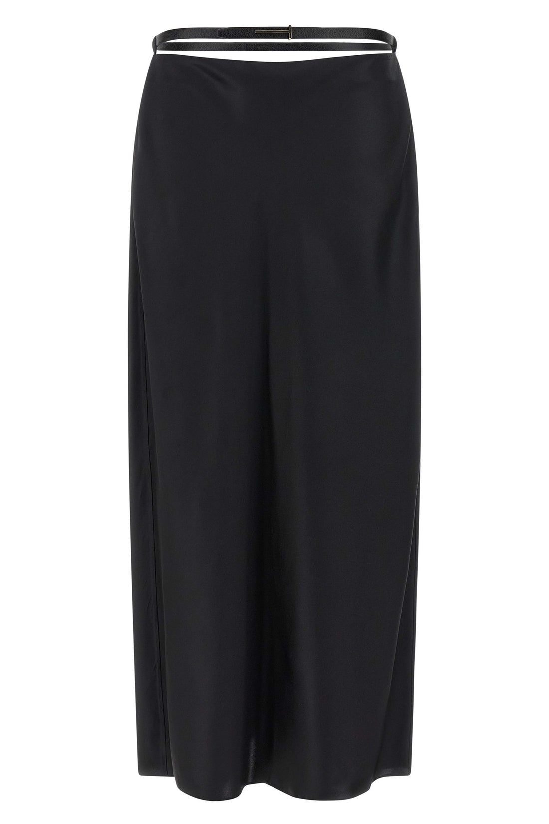 TOM FORD 38 silk midi skirt