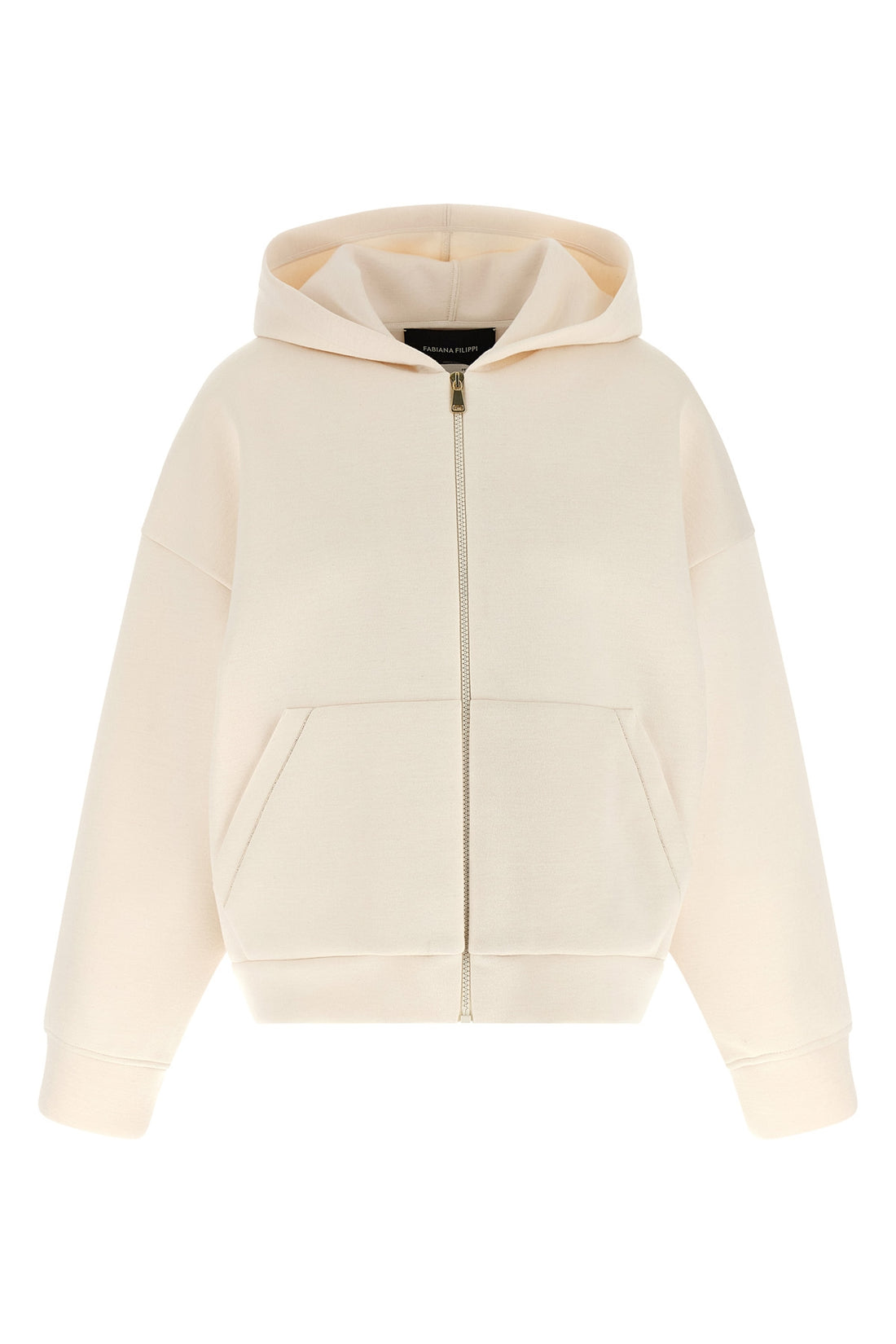 FABIANA FILIPPI 40 scuba cashmere hoodie