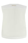 cotton denim vest