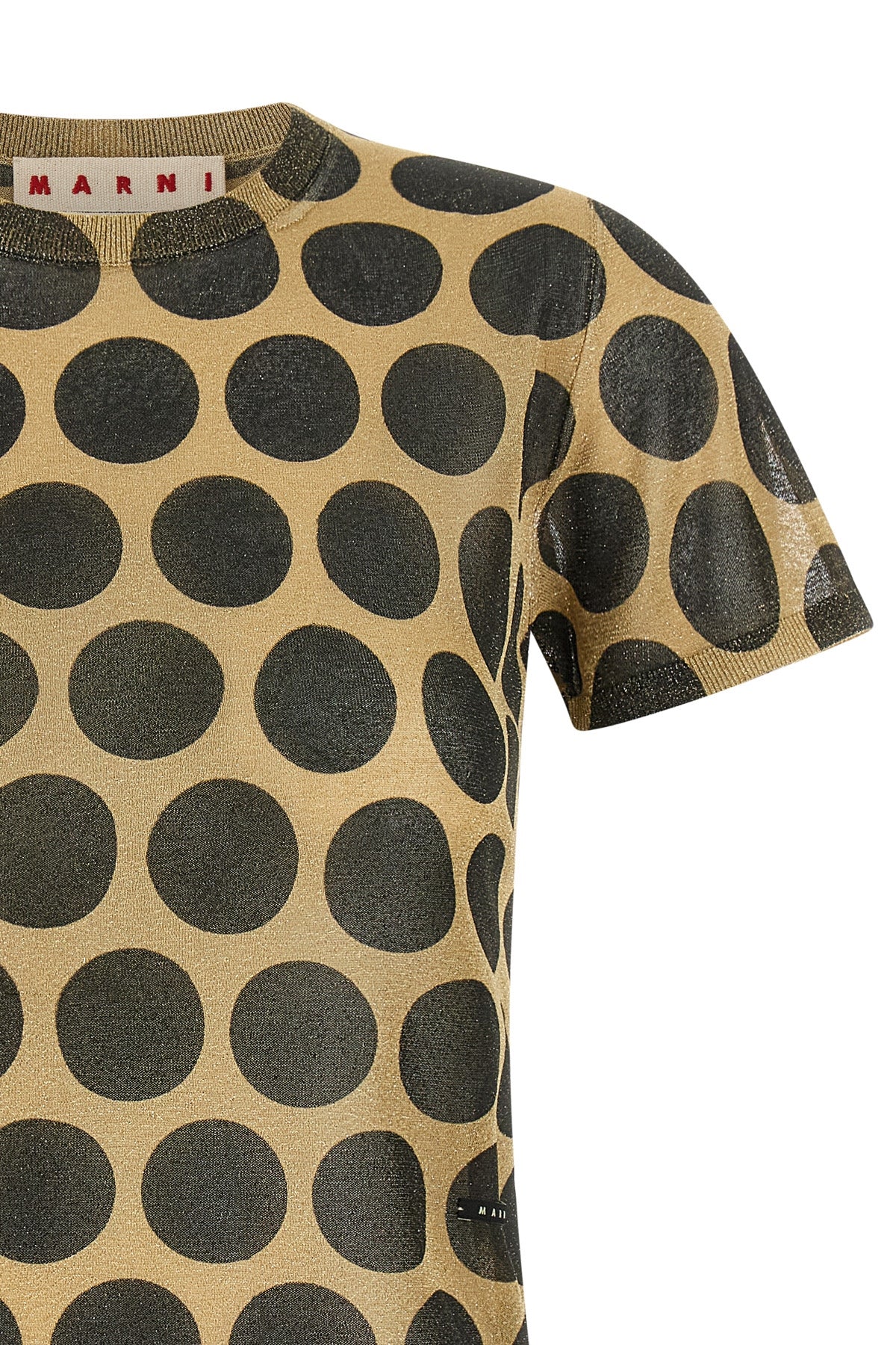 the marni knit redefines the codes of everyday wardrobe through a luminous knit
