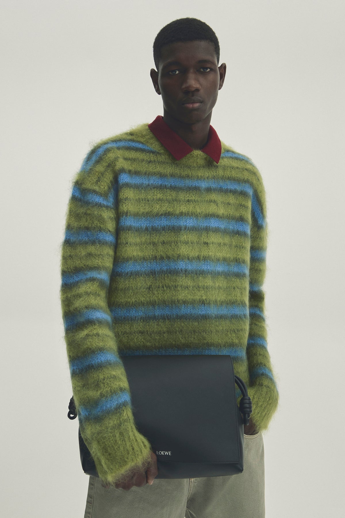brushed mohair sweater