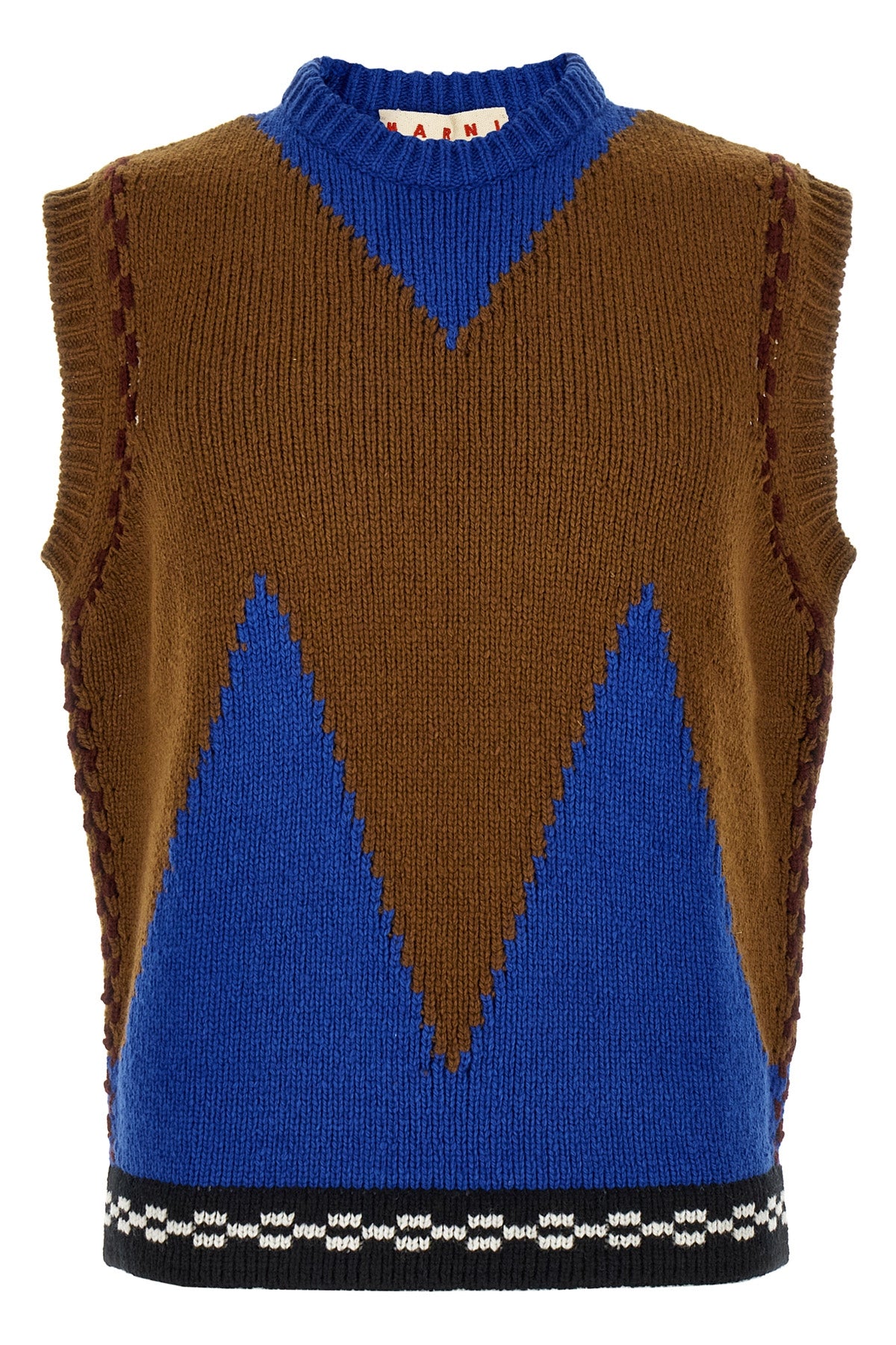 the marni crewneck vest