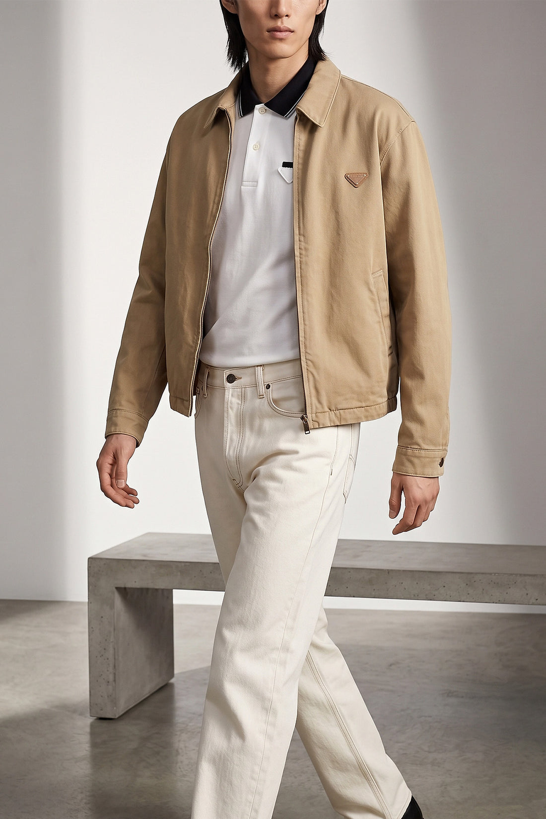 PRADA 48 the prada denim blouson