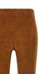 the stouls gégé trousers in fine suede lambskin define an essential and slende