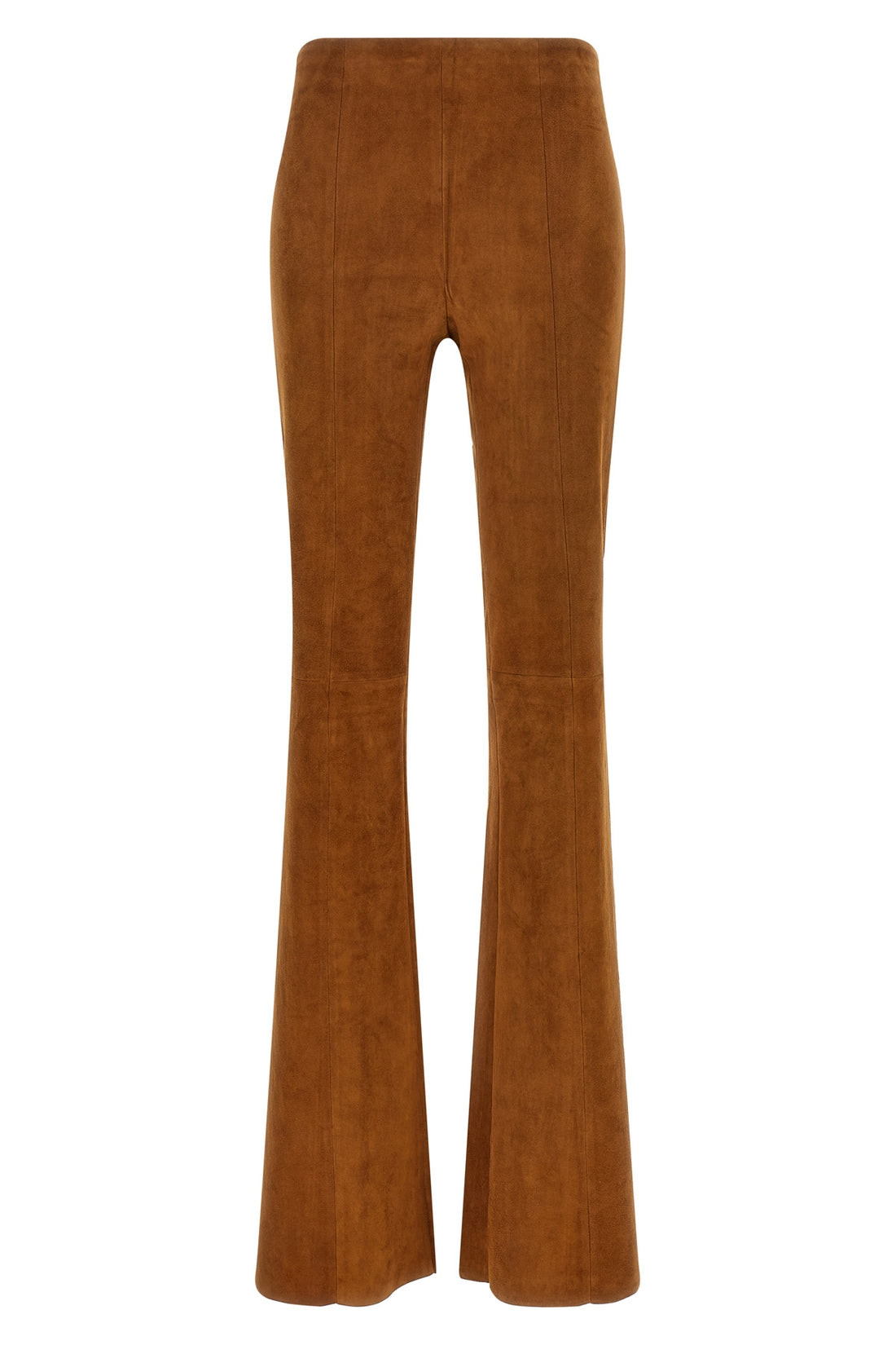 STOULS S the stouls gégé trousers in fine suede lambskin define an essential and slende