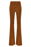 the stouls gégé trousers in fine suede lambskin define an essential and slende