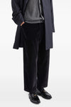 plain velvet pants
