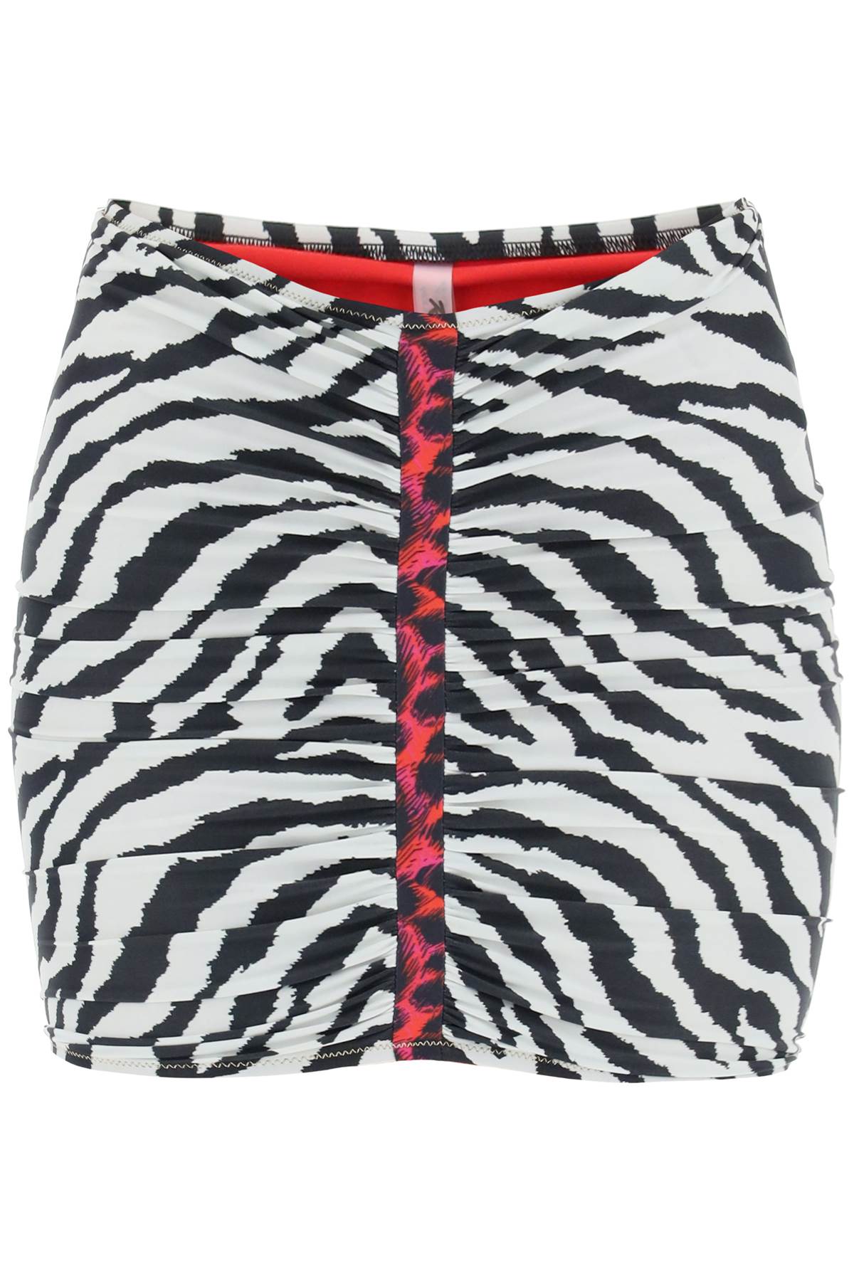 geraldina animalier mini skirt