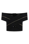 stretch viscose top