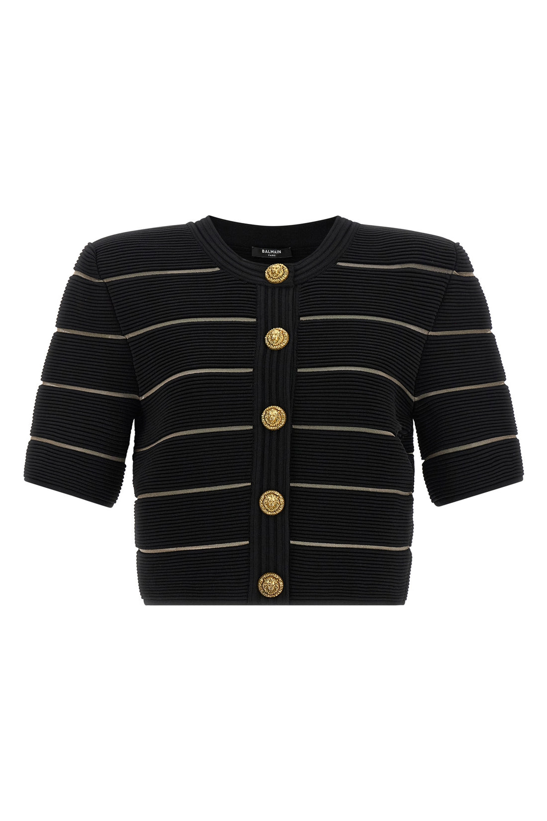 BALMAIN 38 stretch viscose cardigan