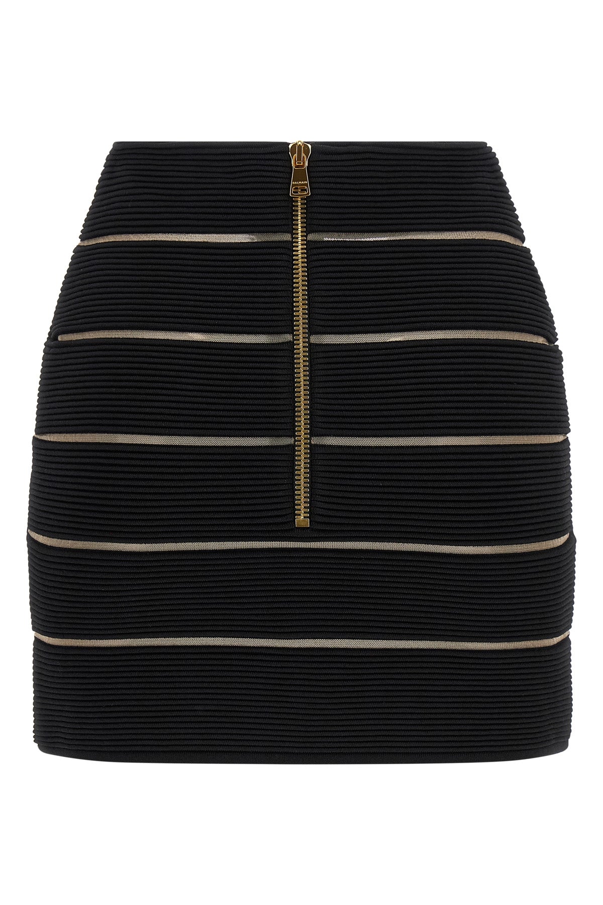 stretch viscose mini skirt