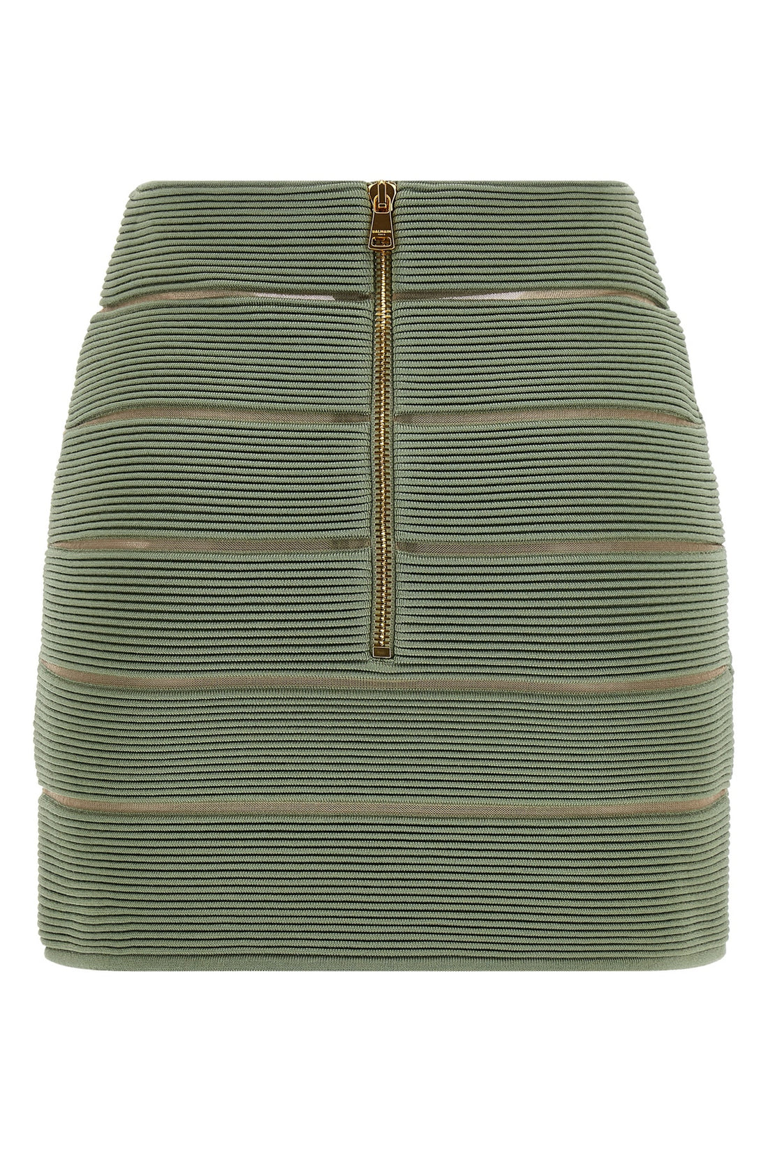 BALMAIN 36 stretch viscose mini skirt