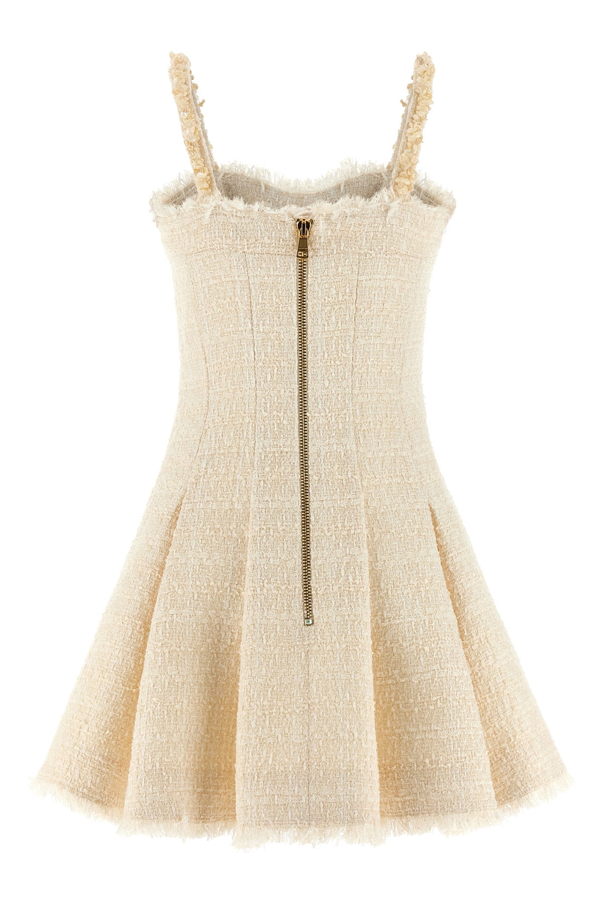 conchiglie tweed mini dress