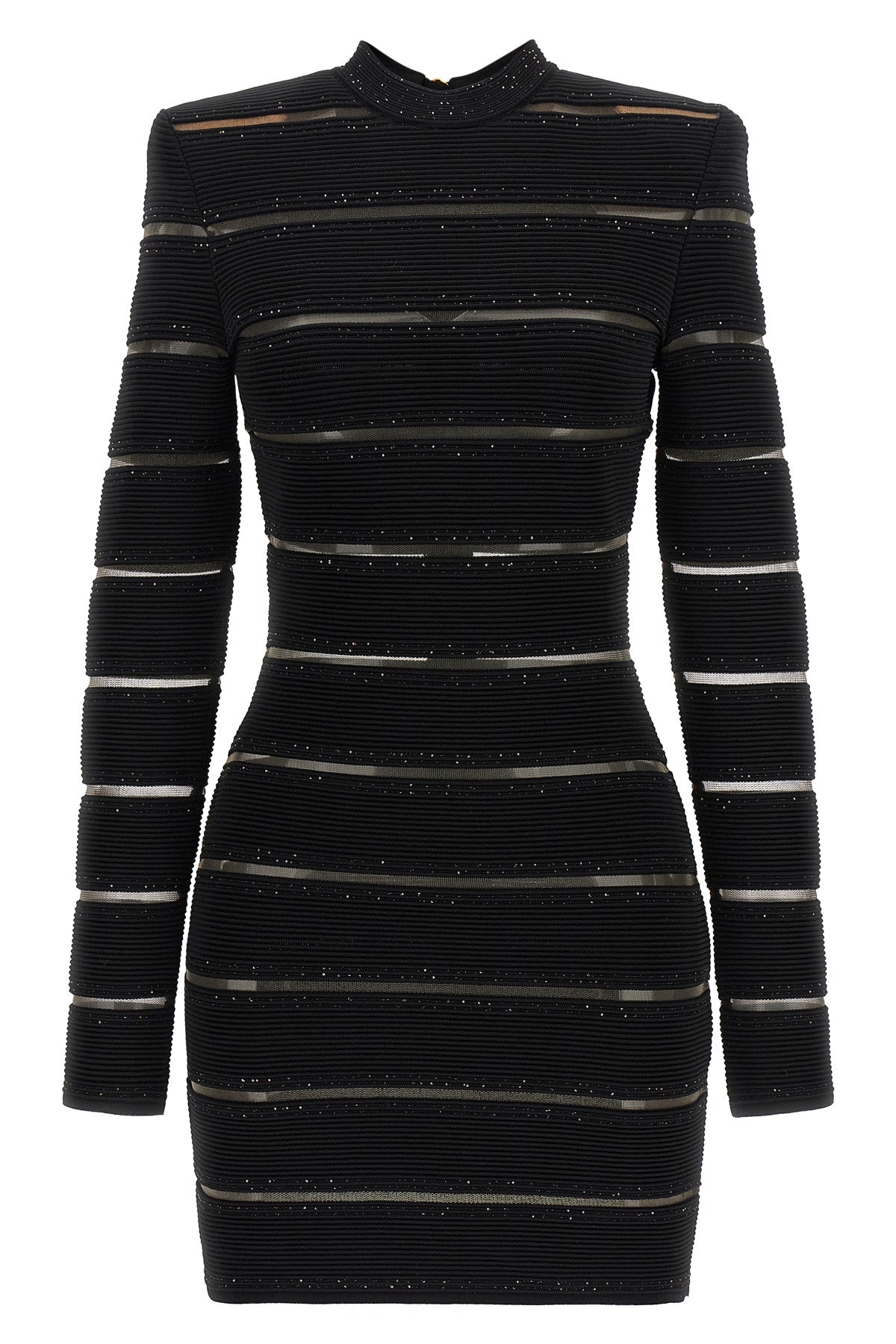 bodycon mini dress in stretch viscose