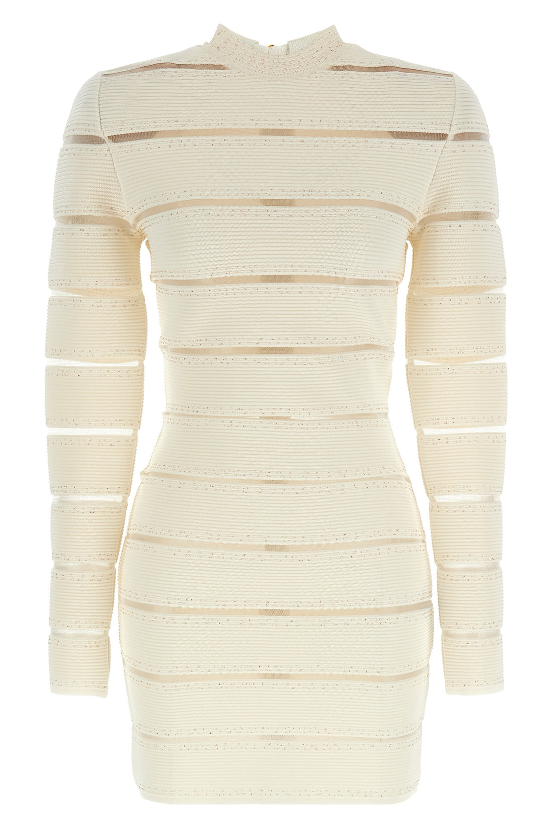 BALMAIN 34 bodycon mini dress in stretch viscose