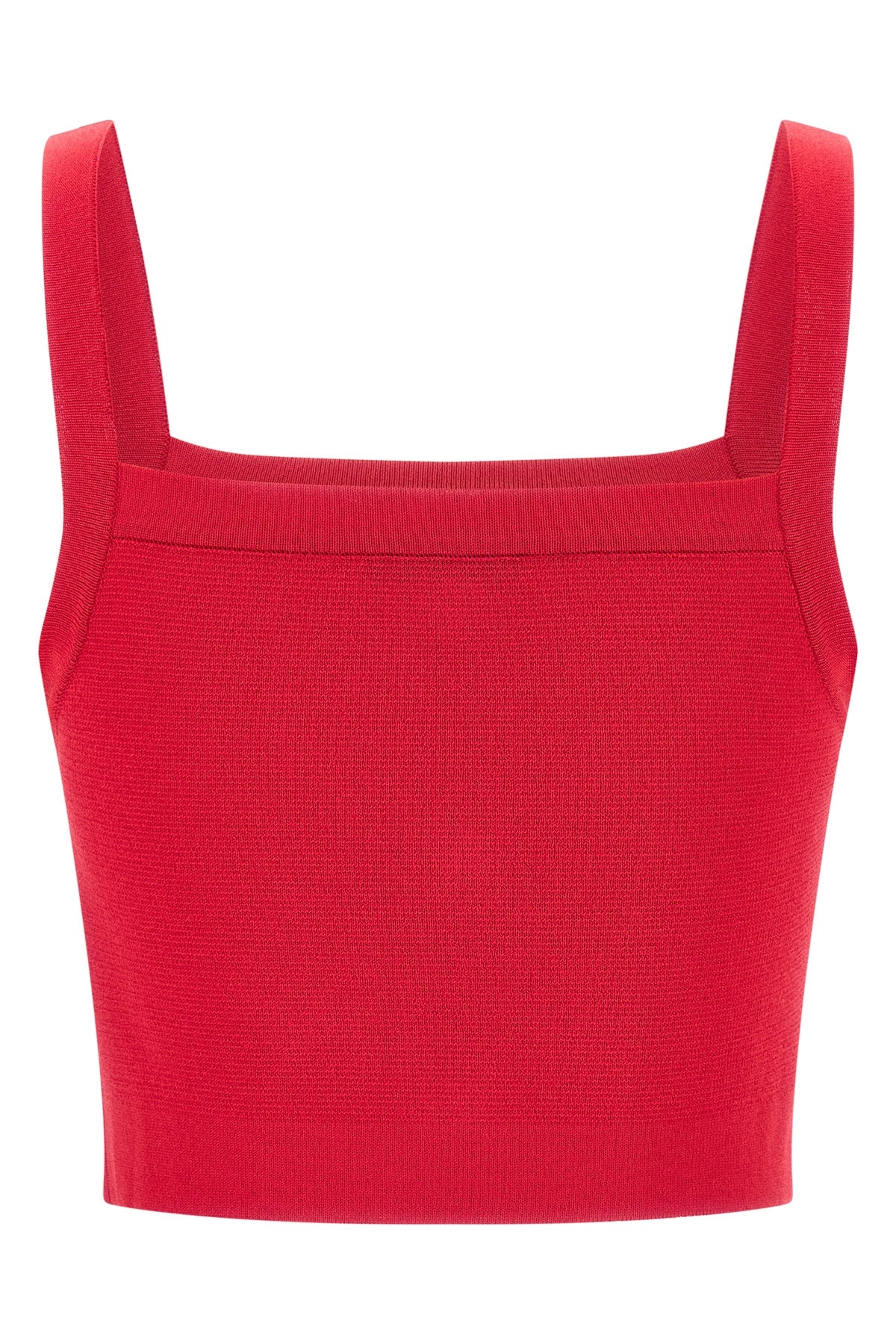 shiny effect viscose knit top