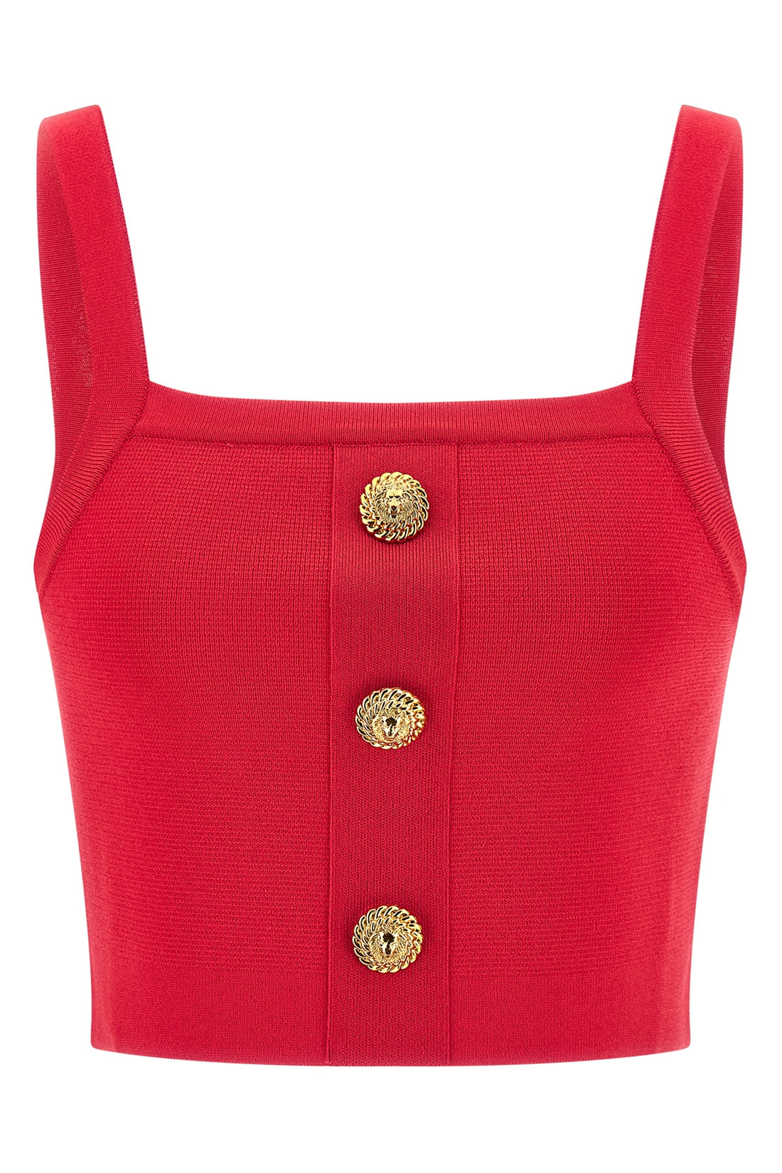BALMAIN 34 shiny effect viscose knit top
