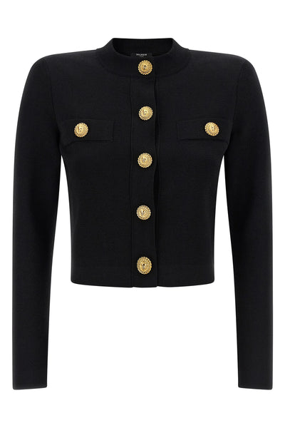 viscose knit cardigan