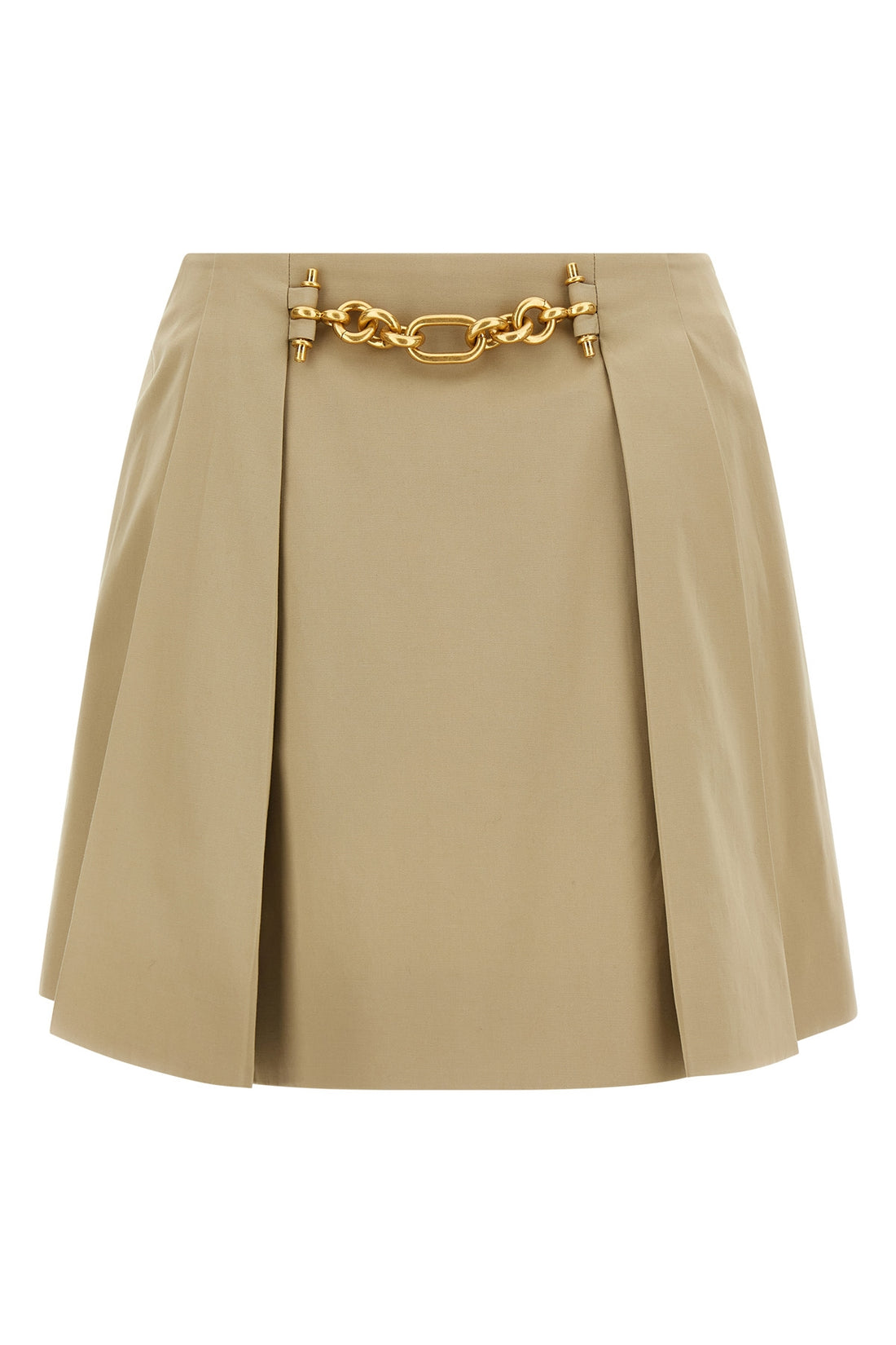 BALMAIN 34 cotton gabardine mini skirt
