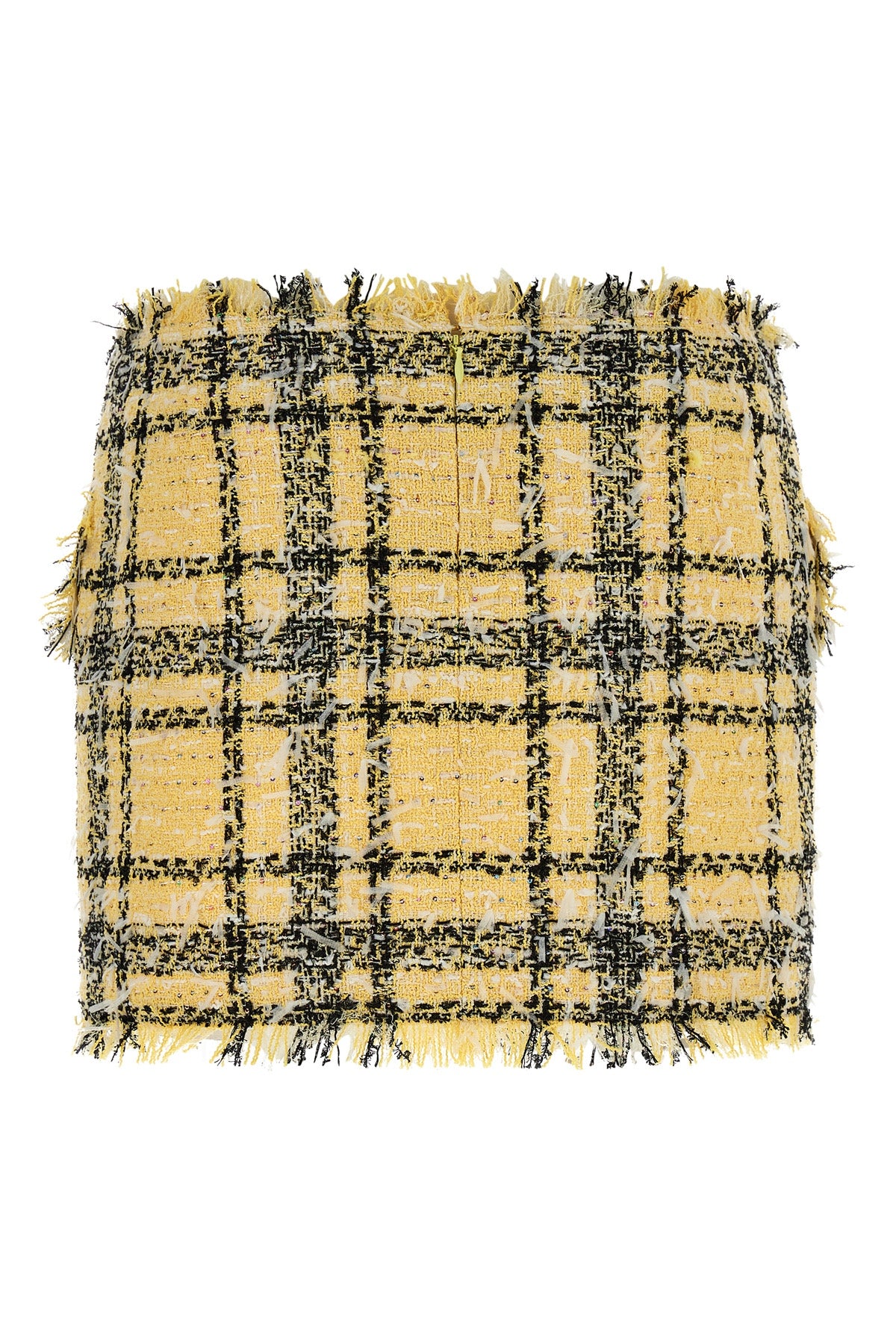 mini skirt in tweed
