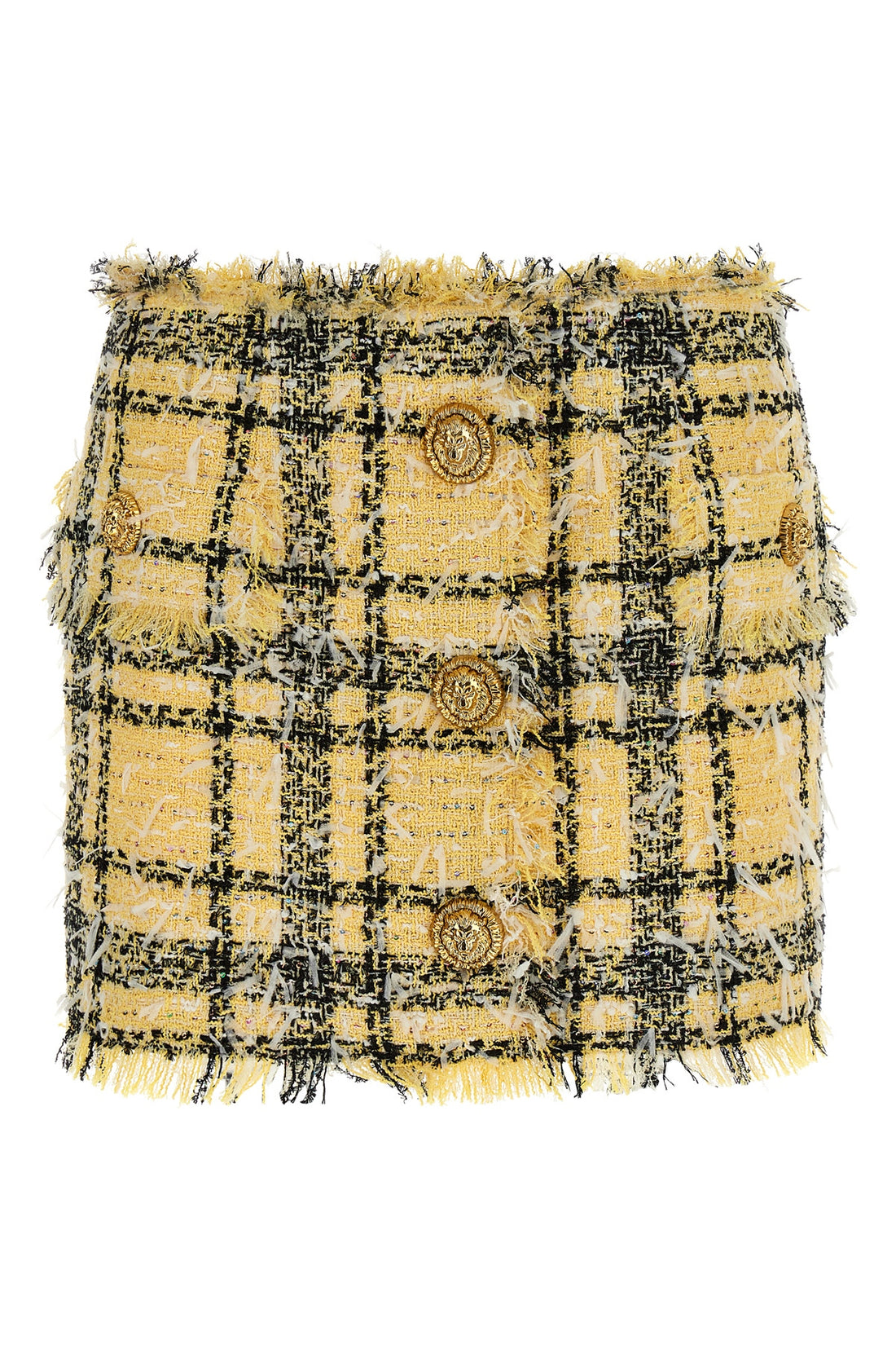 BALMAIN 38 mini skirt in tweed