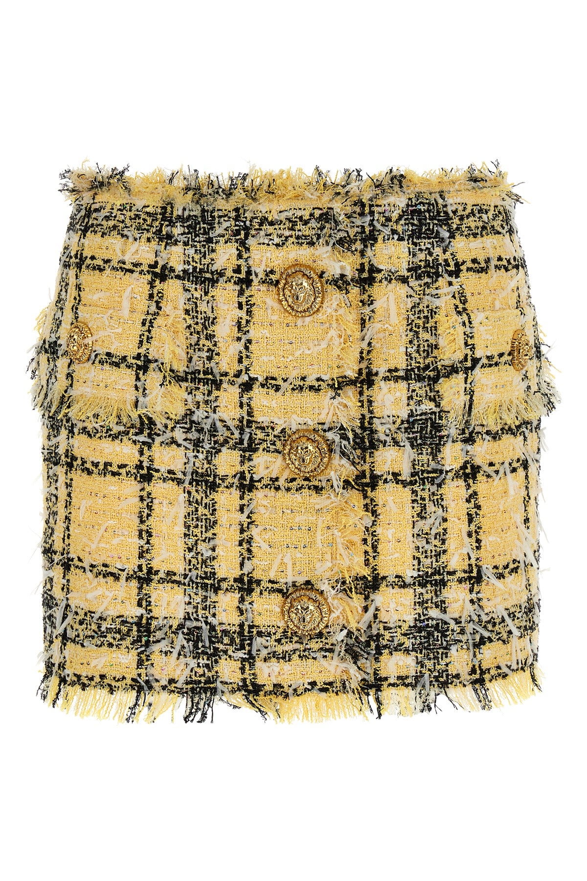 mini skirt in tweed