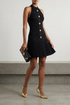 i dont see tartan knit mini dress