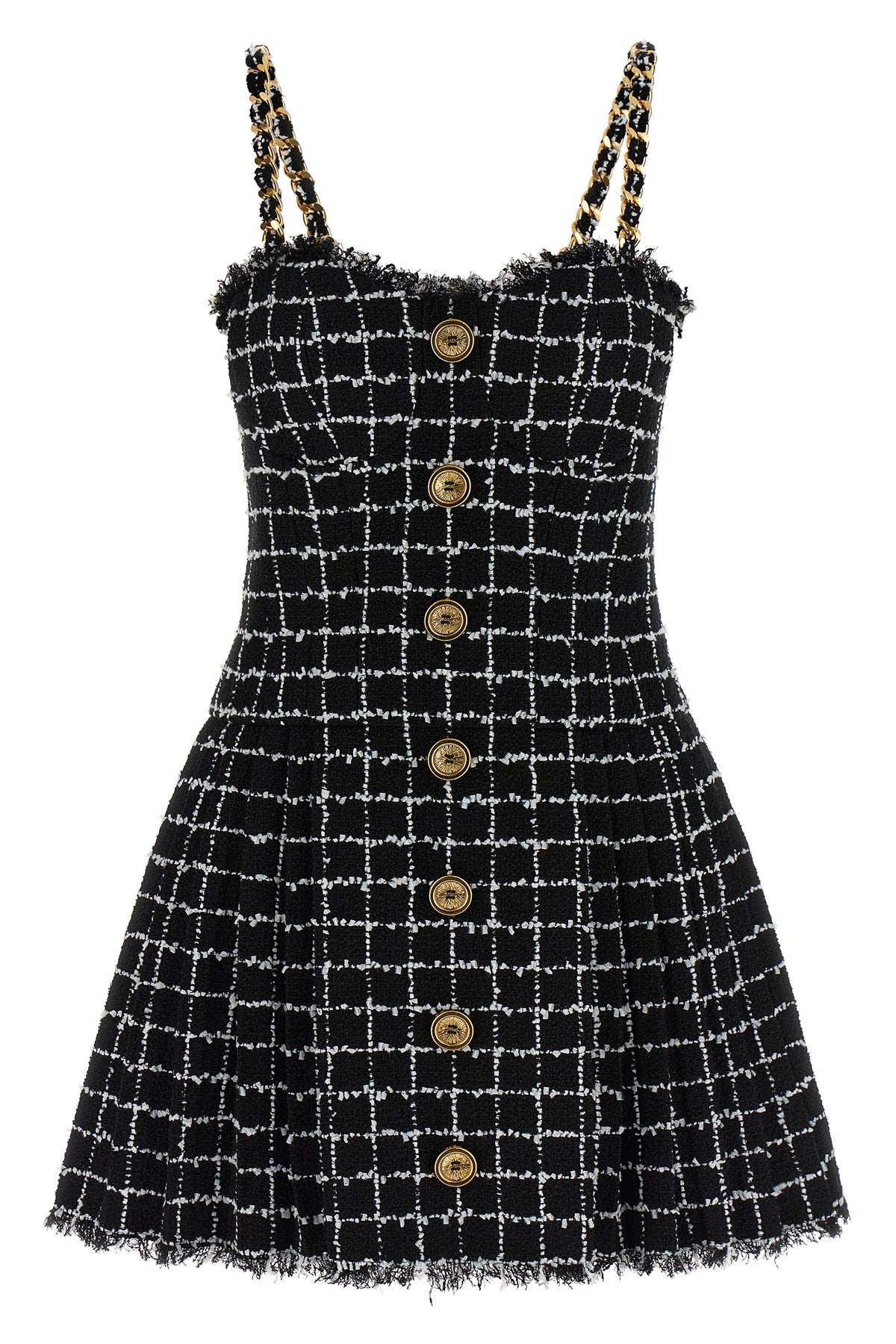 tweed mini dress