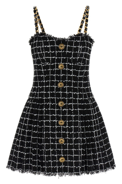 tweed mini dress