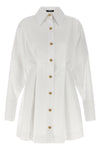 chemisier dress in cotton poplin